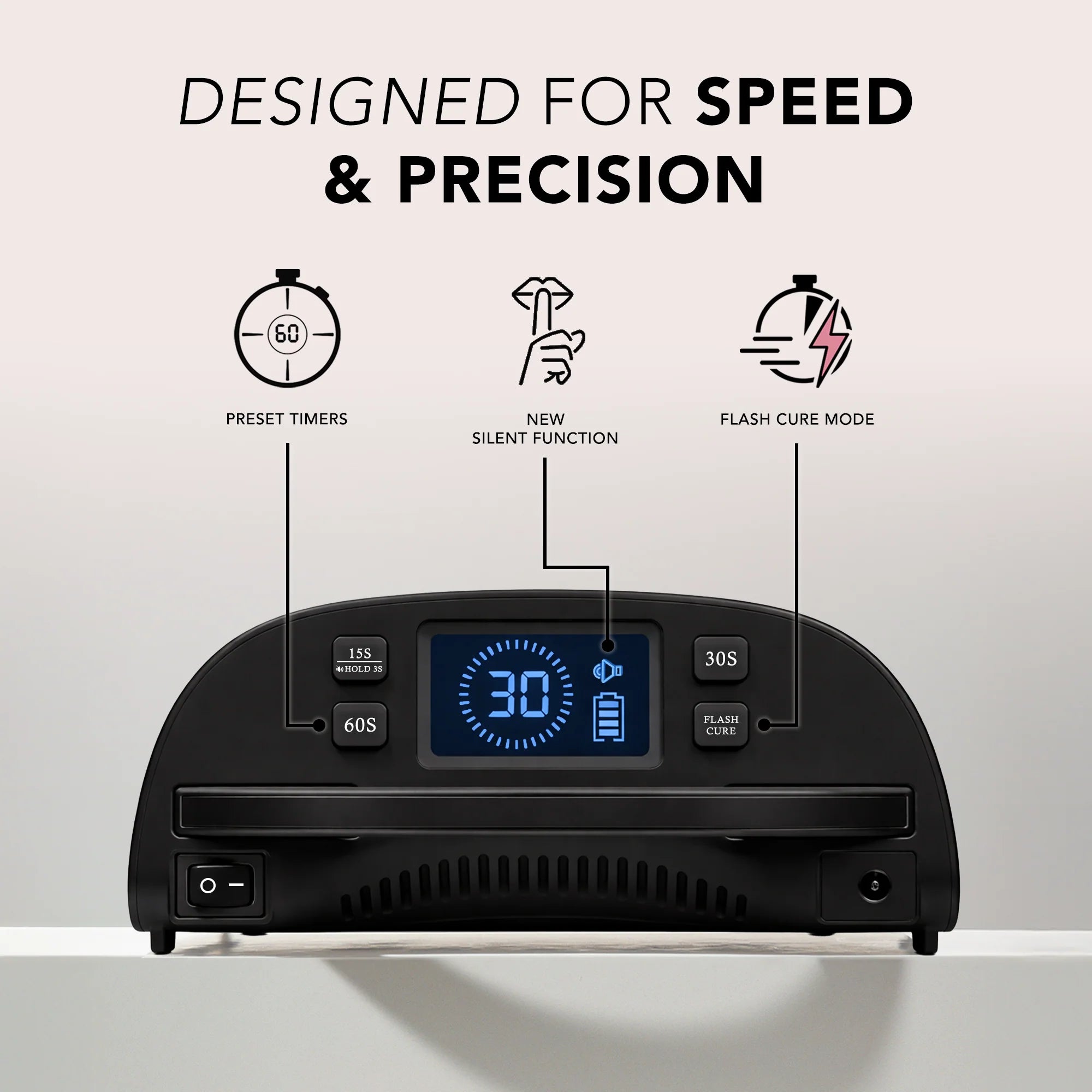 LAMPARA BEYOND PRO VOL 3 BLACK