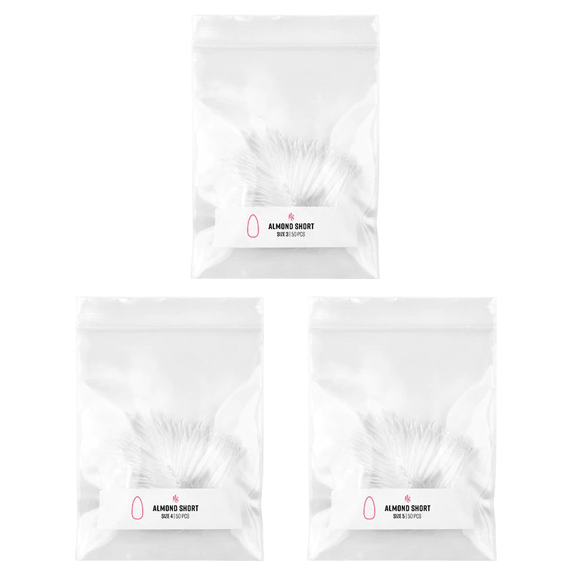 Gelly Tips Refill Pack - Almendra Corto
