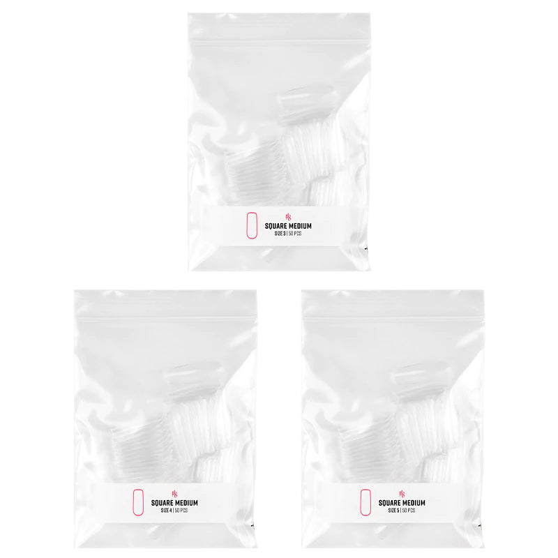 Gelly Tips Refill Pack - Cuadrado Medio