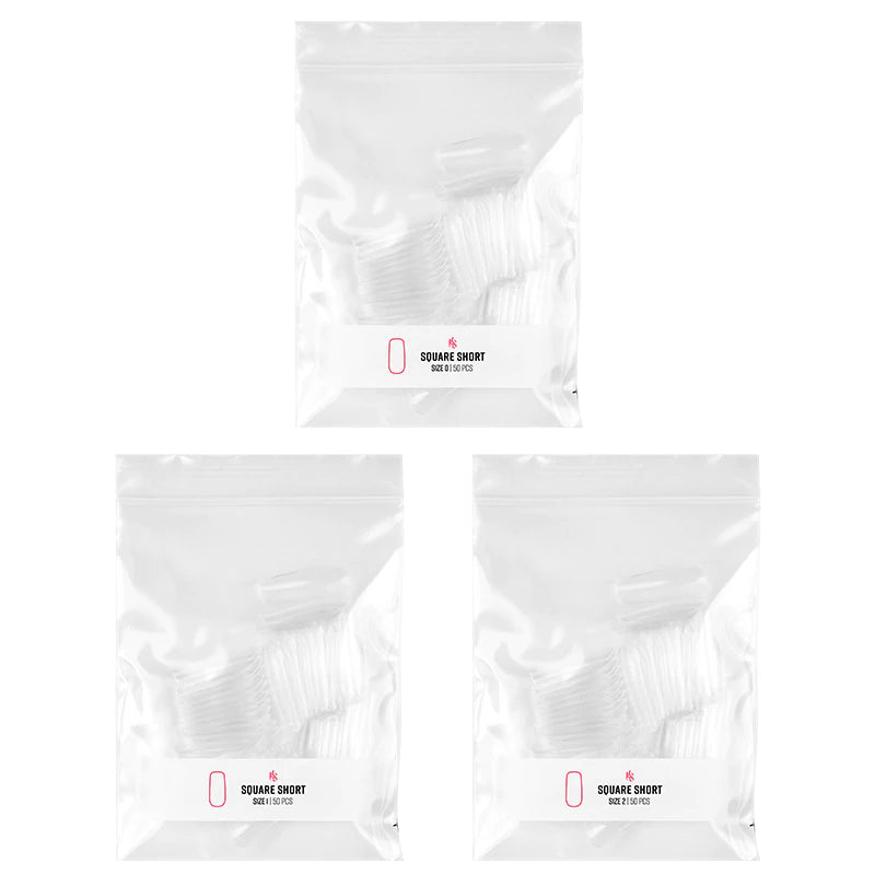 Gelly Tips Refill Pack - Cuadrado Corto