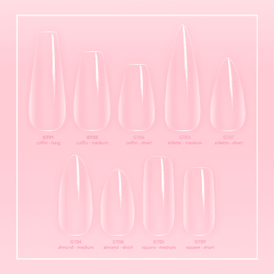 Gelly Tips Almendra Corto