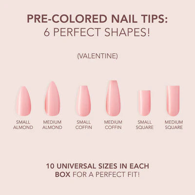 Gelly Tips - VALENTINE