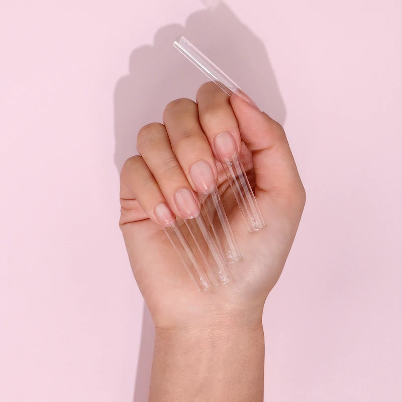 Tips Cuadrado  Xxl - Clear