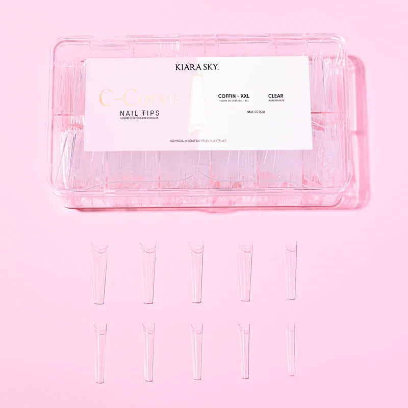 TIps Coffin  Xxl - Clear