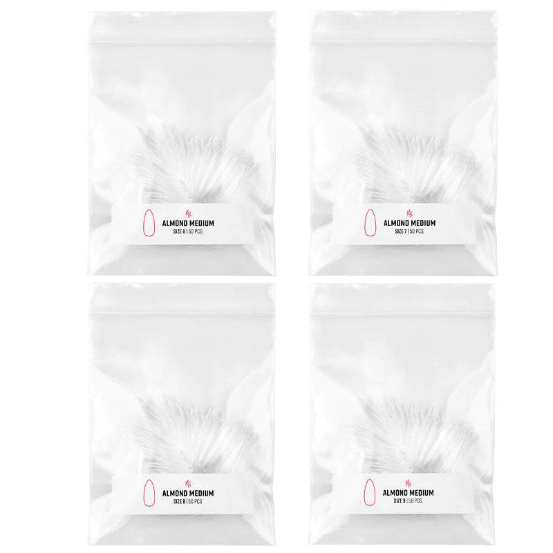 Gelly Tips Refill Pack  - Almendra Medio