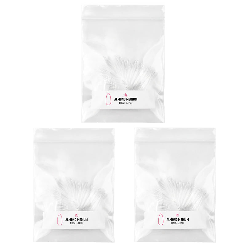 Gelly Tips Refill Pack  - Almendra Medio
